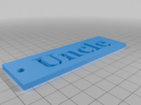 Uncle Keychain 3D model