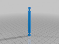 Ikea Cam Lock double sided 3D model