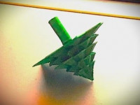 Christmas Tree Kit card Spinner 3D model