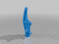 Lego-like Batarang - Split 3D model