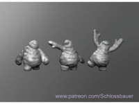 Small Snow Golem 3D model