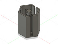 Dollar Tree 3' Christmas tree stand 3D model