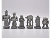 Tech Chess Set 3D model