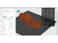 ZTE MODEM WALL MOUNT  (for MC8810) 3D model