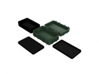 Parametric Rugged Box 3D model