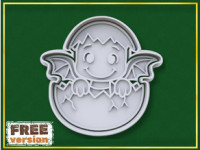 Dragon Cookie Cutter 3D model