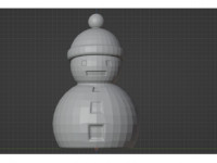 Snowman 3D model