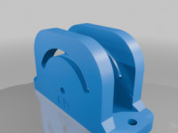 Antenna mast support 3D model