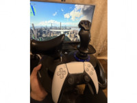 PS5 controller mount on Thrustmaster Hotas4 for MSFS 2024 3D model