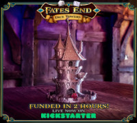 FATES END - DICE TOWER - FREE WIZARD TOWER! 3D model