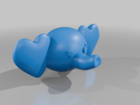 webkinz heart head  3D model