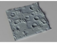 Moonscape Terrain - Wall Decor - Prop 3D model