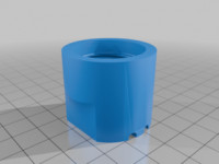 Socket for e26/e27 lightbulb (compact) 3D model