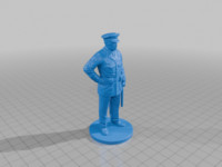 Police Chief 3D model