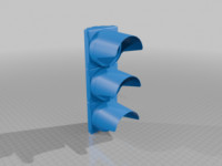 Classic Soviet traffic light - 1:6 scale 3D model