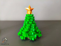 Spinner Snowflake Christmas Tree 3D model