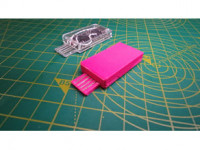 USB-A & USB-C ZMK Dongle 3D model