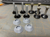 Early Workmate Leveling Foot Pad 3D model