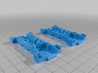 Adaptador DB-9 a DB-9 3D model