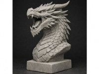 Dragon Bust 3 3D model