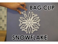 Bag clip snowflake 3D model