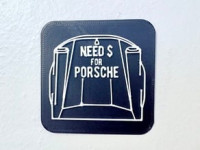 Porsche Wall Art 3D model