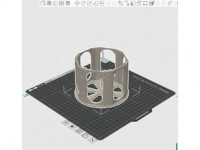 Tchibo capsule holder (short) 3D model