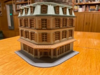 HO Scale Luke's Diner 3D model