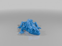 skeleton dragon  3D model