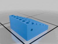 Socket hex holder 3D model