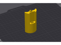 18650 cell carrier for Meshcore "discreet" node 3D model