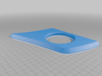 BMW E87 Cup Holder (Left hand drive) 3D model