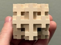 Mosely Snowflake Fractal | Level 2 3D model