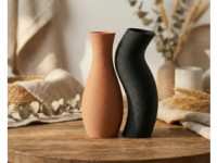 Duality Vases - Modern Harmonic Decor 3D model