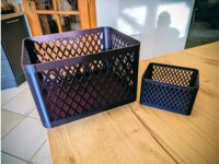 Scalable Grid Storage Box / Basket 3D model