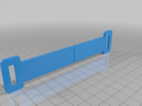 Goggles X headband extender 3D model