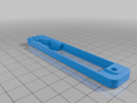 Nitecore Torch remote switch M-lok mount 3D model