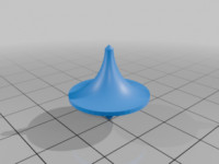 spinning top 3D model