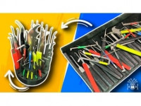 Rotatable Multifunctional Lockpick Organizer 3D model