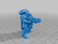 Captain and Veterans ODST 3D model