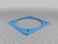 3.5" CB Speaker Adapter  3D model