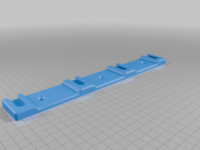 CB Quad Mic Wall Mount 3D model