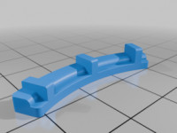 Delonghi Coffee Machine - Boiling Head Outlet Clamp 3D model