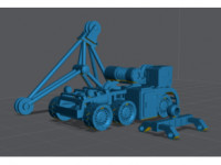 Aircraft Crane  3D model