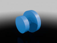 keyhole pin locator 3D model