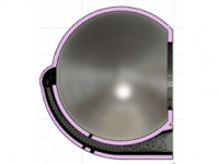 Back Horn Speaker V4.0 - Fix intersect 3D model