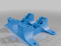 106x56 waterproof box pole mount 3D model