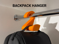 Backpack / Bag Hanger 3D model