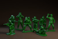 Army Men Collection 3D model