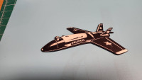 Atom RC Dolphin Badge 3D model